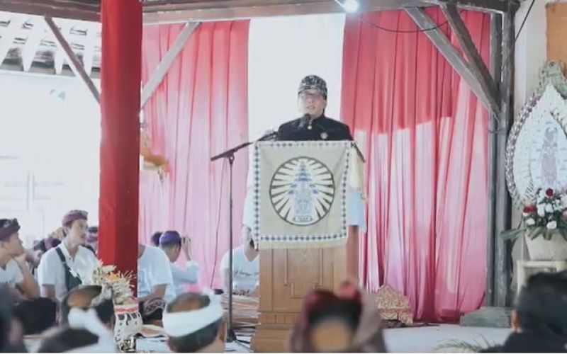 Hadiri Lokasabha IX di Gianyar Bupati Giri Prasta Ajak MGPSSR Solid Mempererat Persatuan