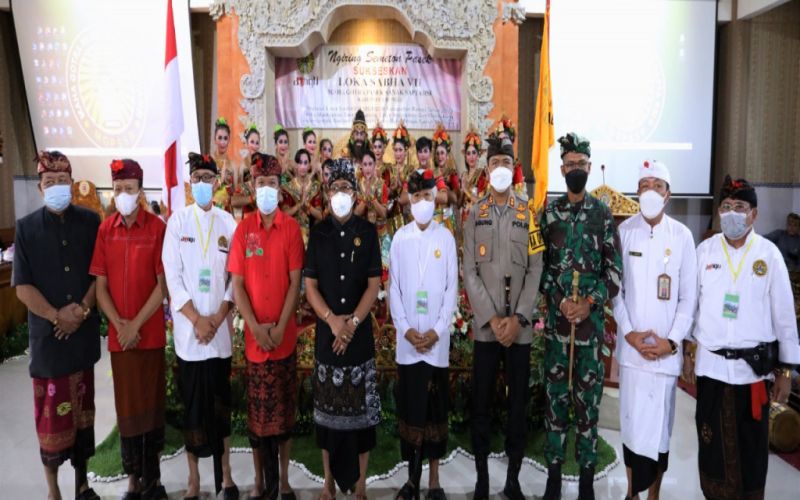 Bupati Giri Prasta Hadiri Lokasabha VII MGPSSR Kabupaten Bangli