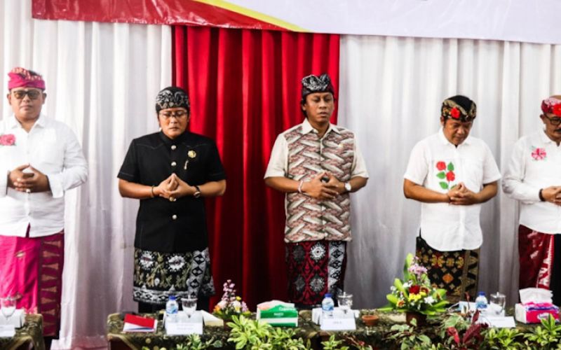 Peresmian Gedung BLK Agroindustri Yayasan Sapta Taksu Bang di Bangli